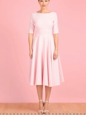 The Pretty Dress Company Hepburn Swing Dress Size UK 12